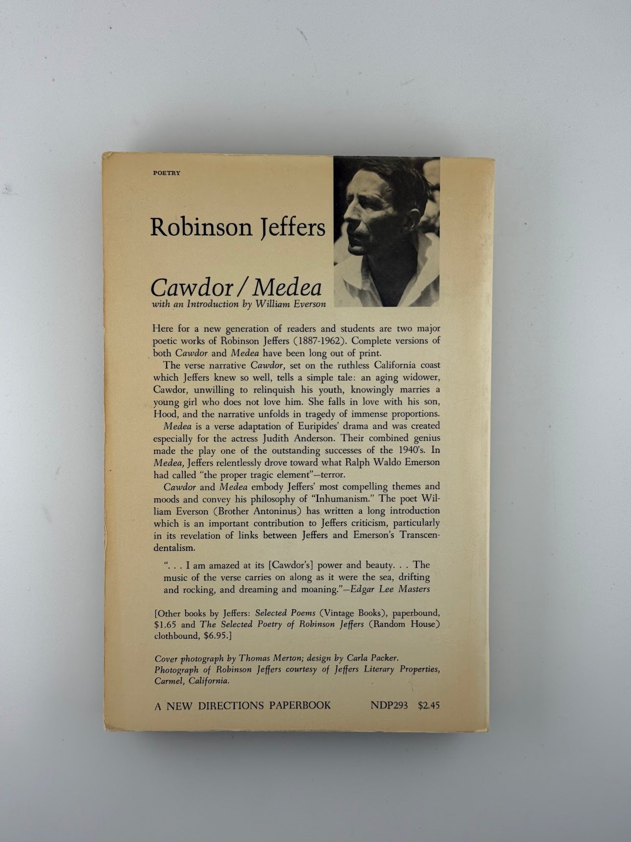 Cawdor and Medea by Robinson Jeffers