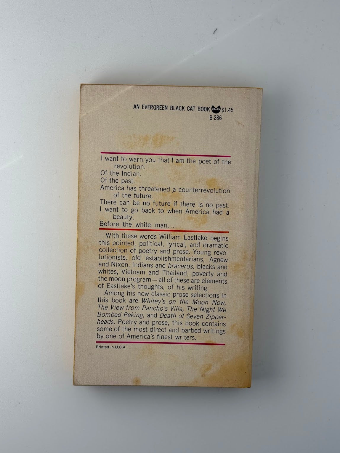 A Child's Garden of Verses for the Revolution by William Eastlake