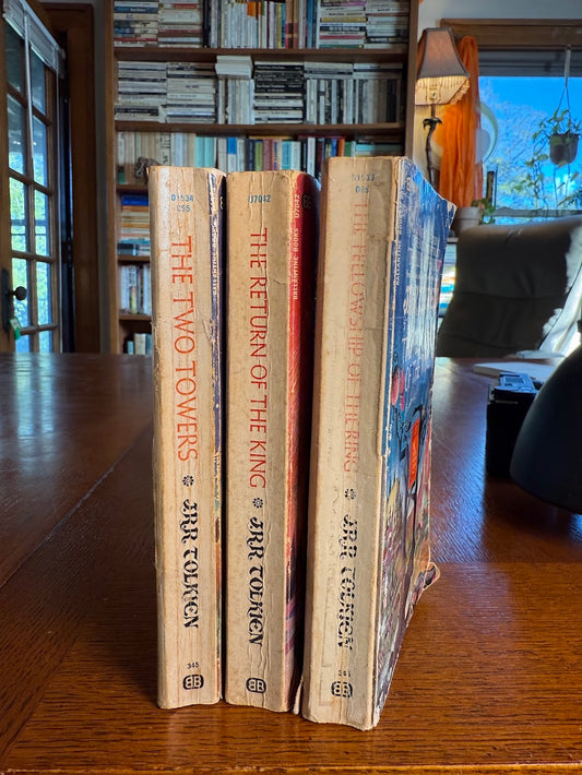 The Lord of the Rings trilogy by J.R.R. Tolkien