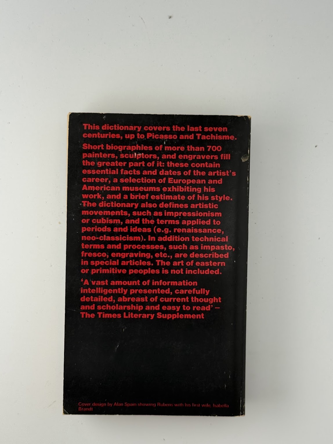 A Dictionary of Art & Artists