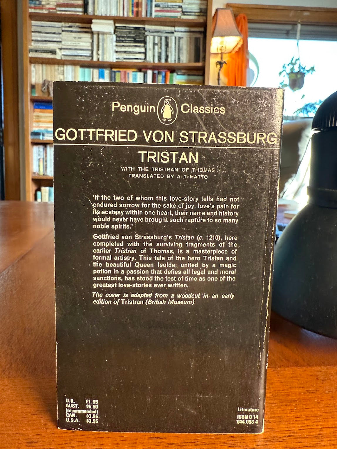 Tristan by Gottfried von Strassburg