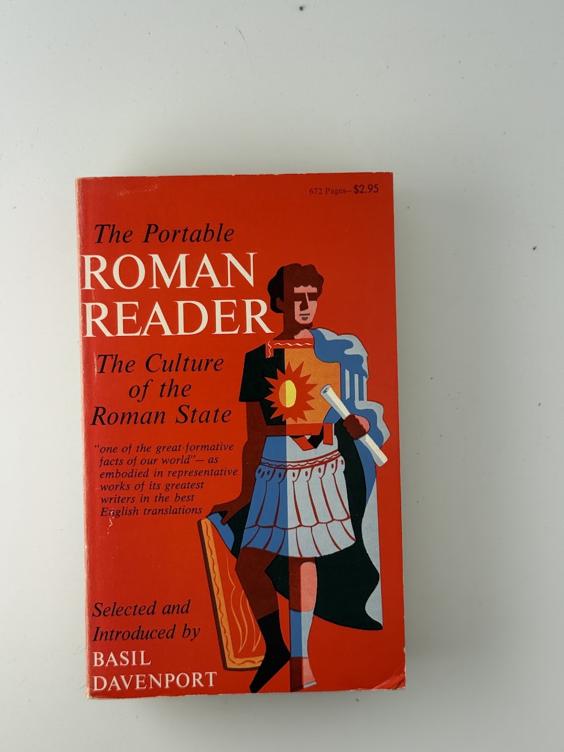 The Portable Roman Reader selected by Basil Davenport