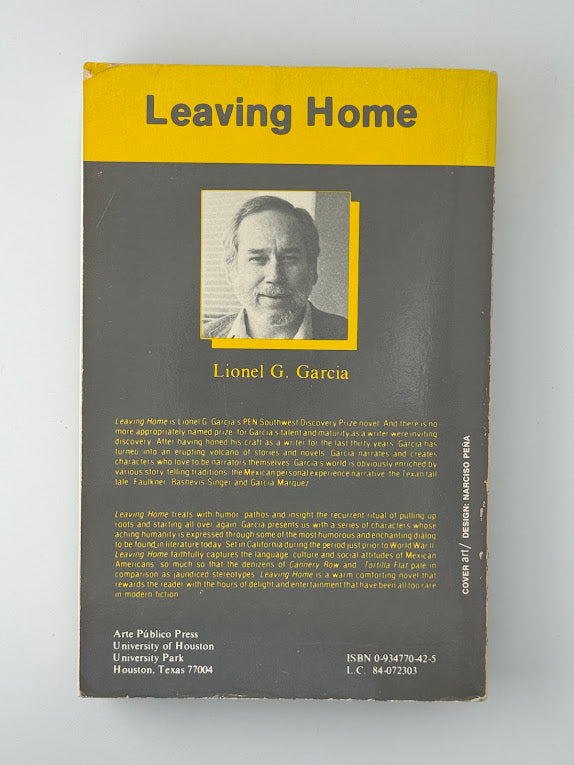 Leaving Home by Lionel G. Garcia