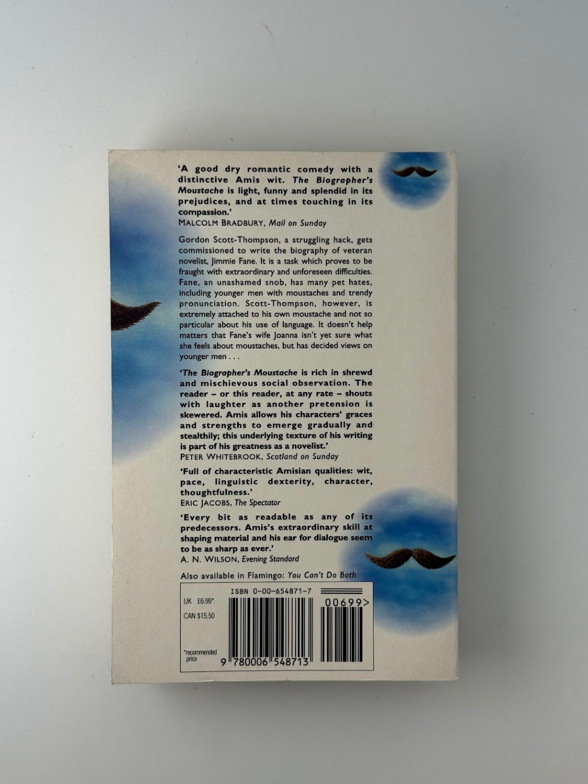 The Biographer's Mustache by Kingsley Amis