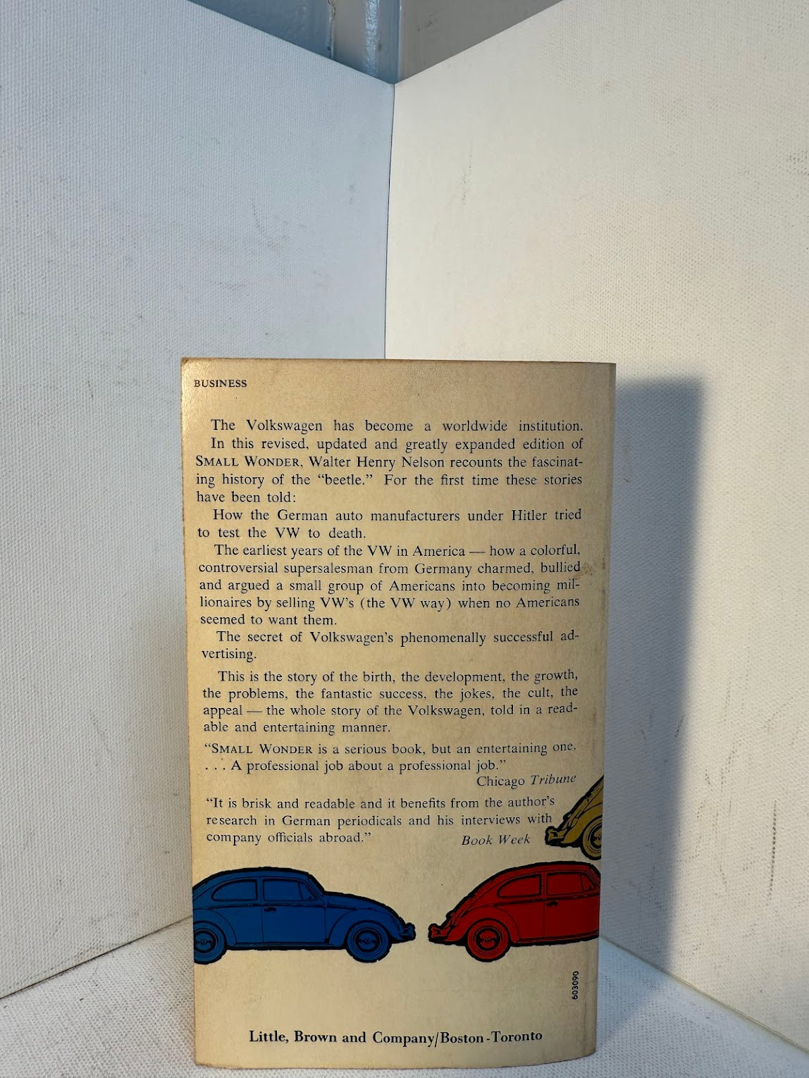 Small Wonder - The Amazing Story of the Volkswagen by Walter Henry Nelson