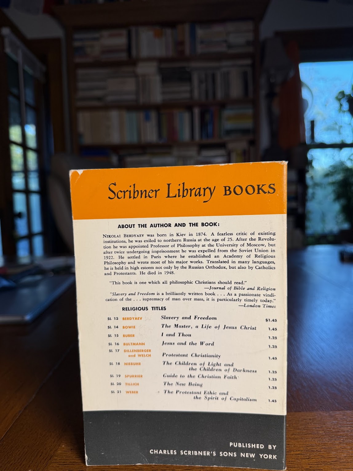 Slavery and Freedom by Nikolai Berdyaev