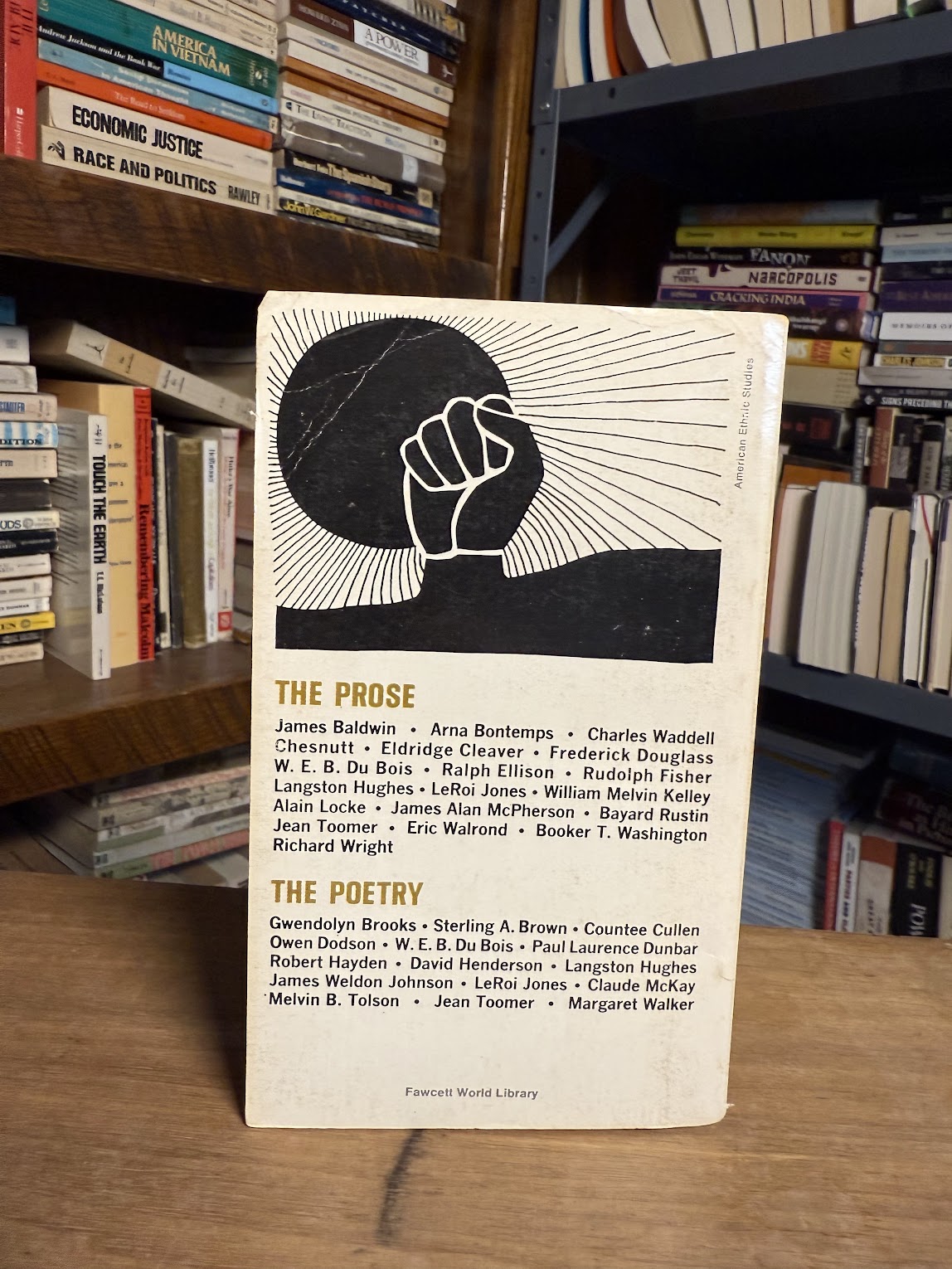 On Being Black - Writings by Afro Americans edited by Charles T. Davis and Daniel Walden