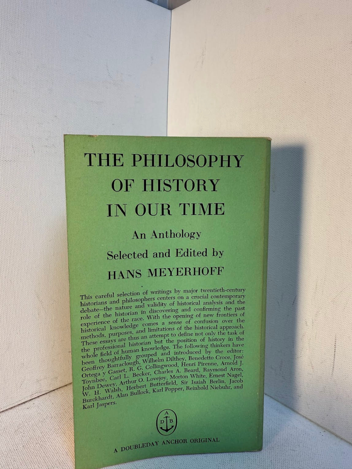 The Philosophy of History in Our Time edited by Hans Meyerhoff