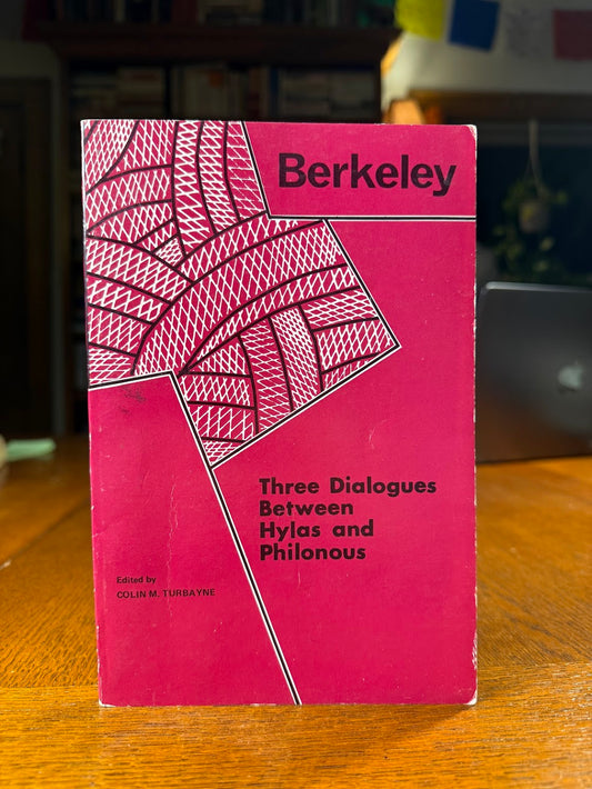 Three Dialogues Between Hylas and Philonous by Berkeley