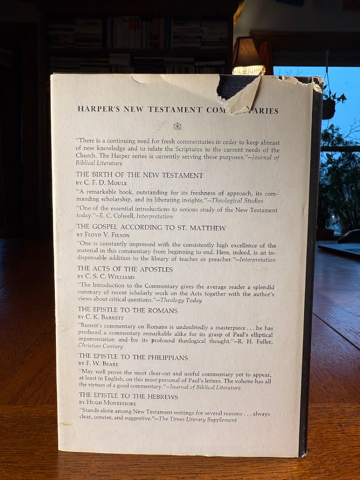 The Revelation of St. John Divine by G.B. Caird