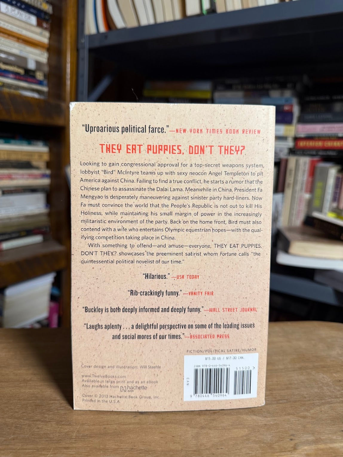 They Eat Puppies, Don't They? by Christopher Buckley