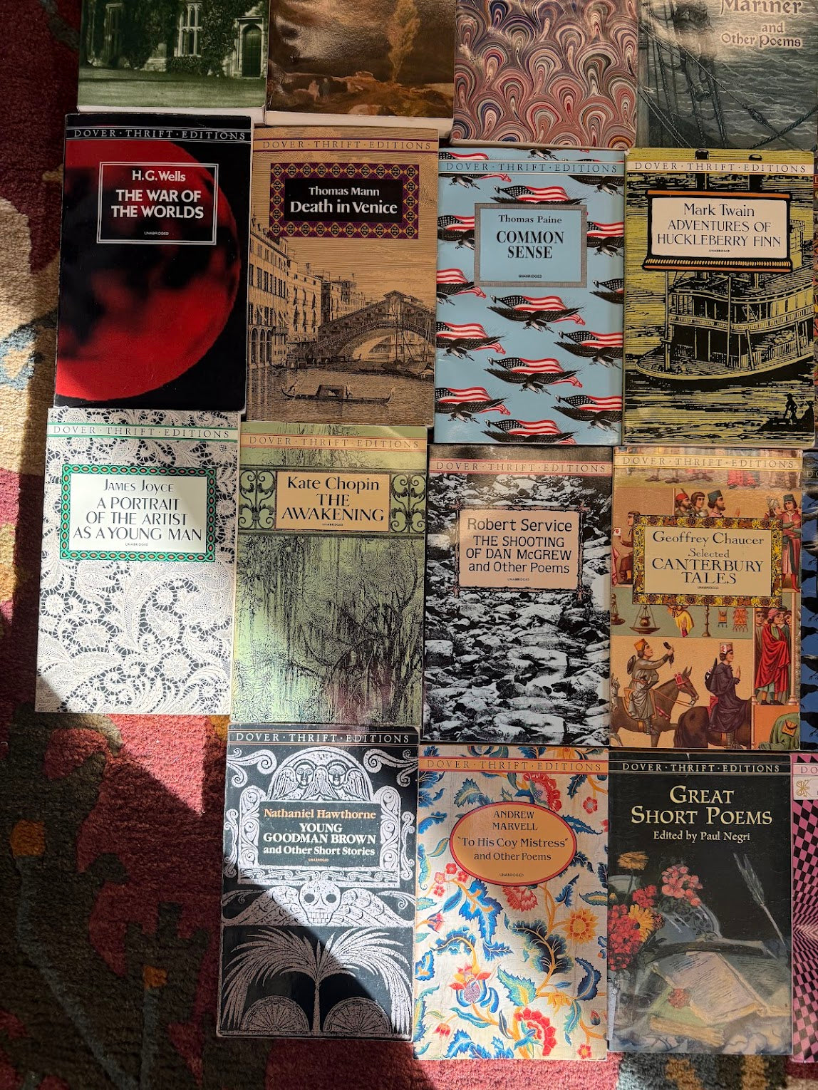Collection of 60+ Dover Thrift Classic Editions