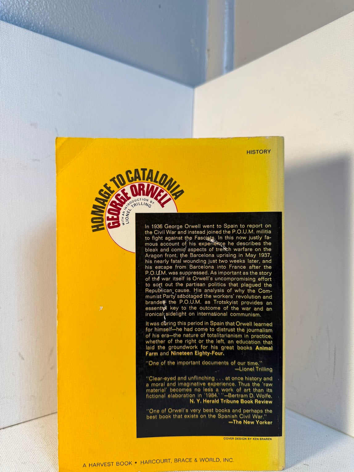 Homage to Catalonia by George Orwell