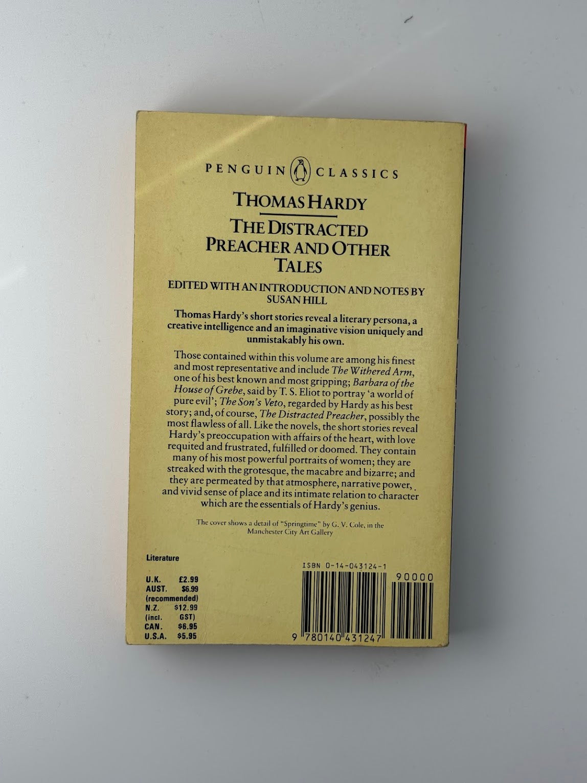 The Distracted Preacher and Other Tales by Thomas Hardy
