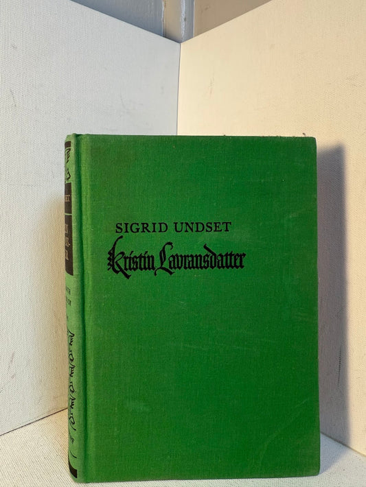 Kristin Lavransdatter by Sigrid Undset