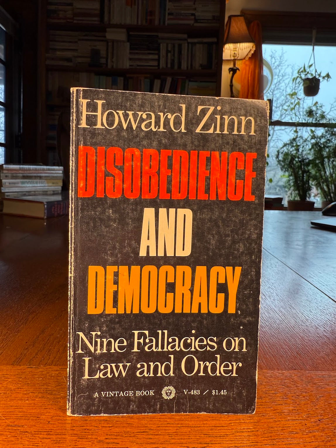 Disobedience and Democracy by Howard Zinn