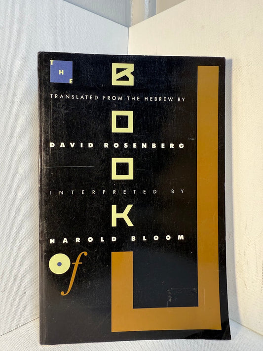 The Book of J interpreted by Harold Bloom