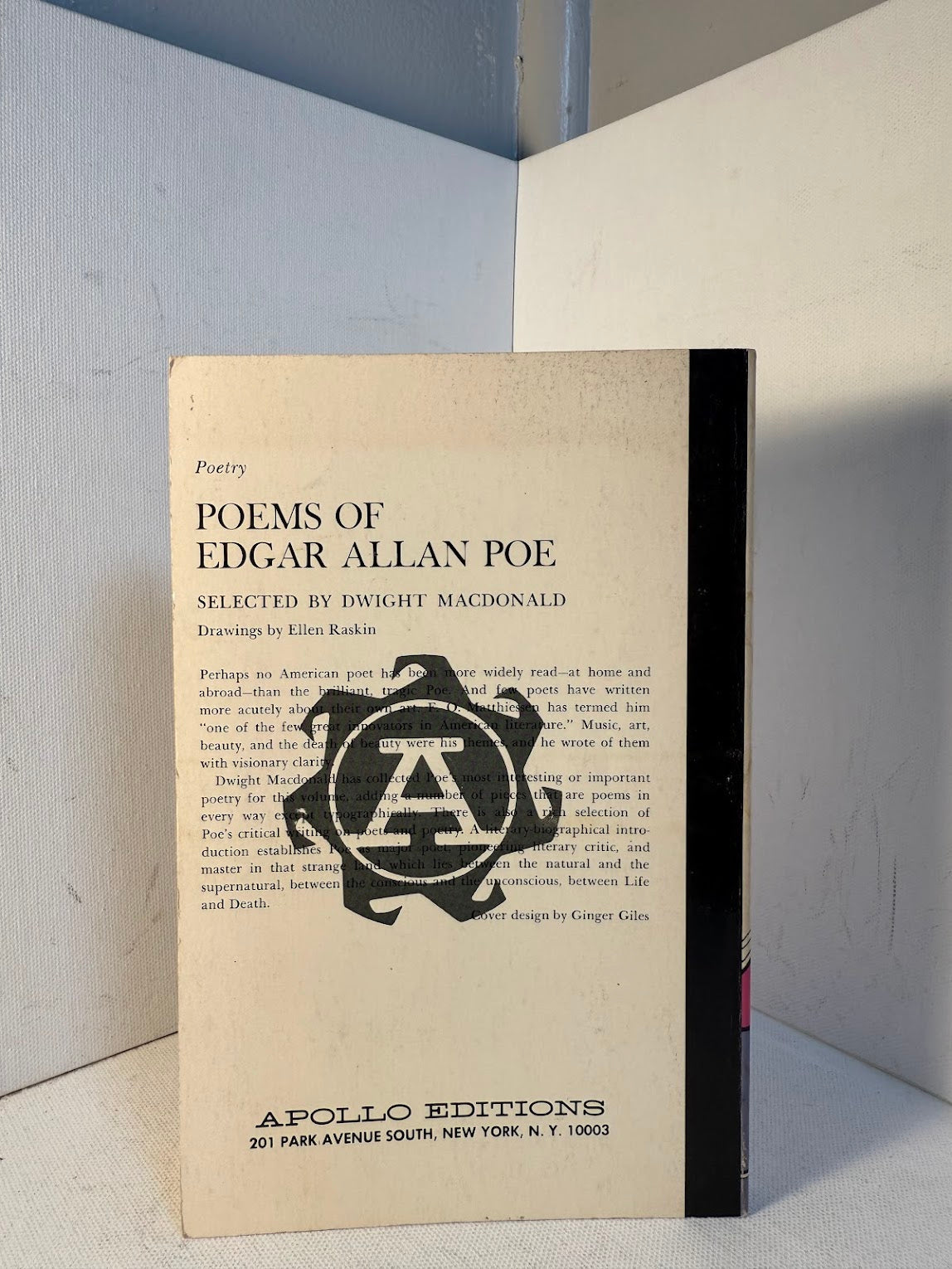 Poems of Edgar Allan Poe selected by Dwight MacDonald