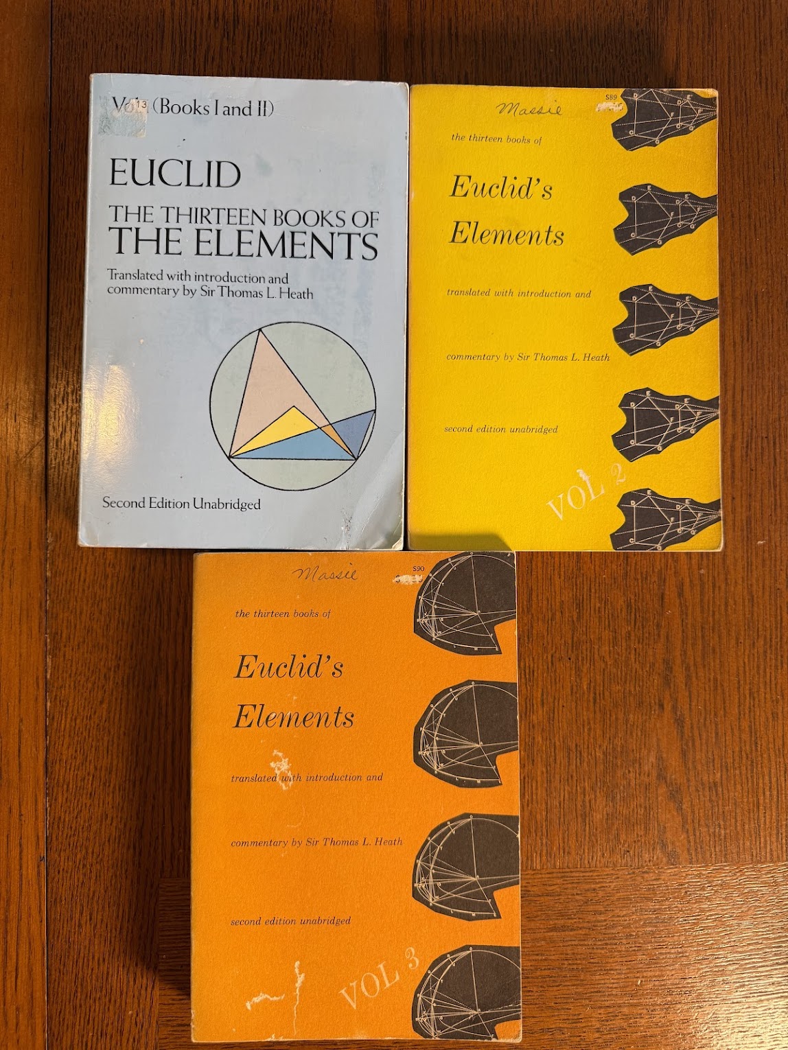 Euclid's Elements (3Vol.)