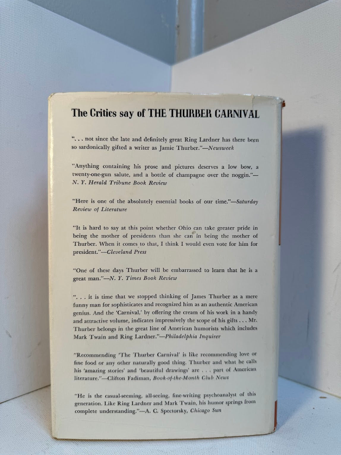 The Thurber Carnival by James Thurber