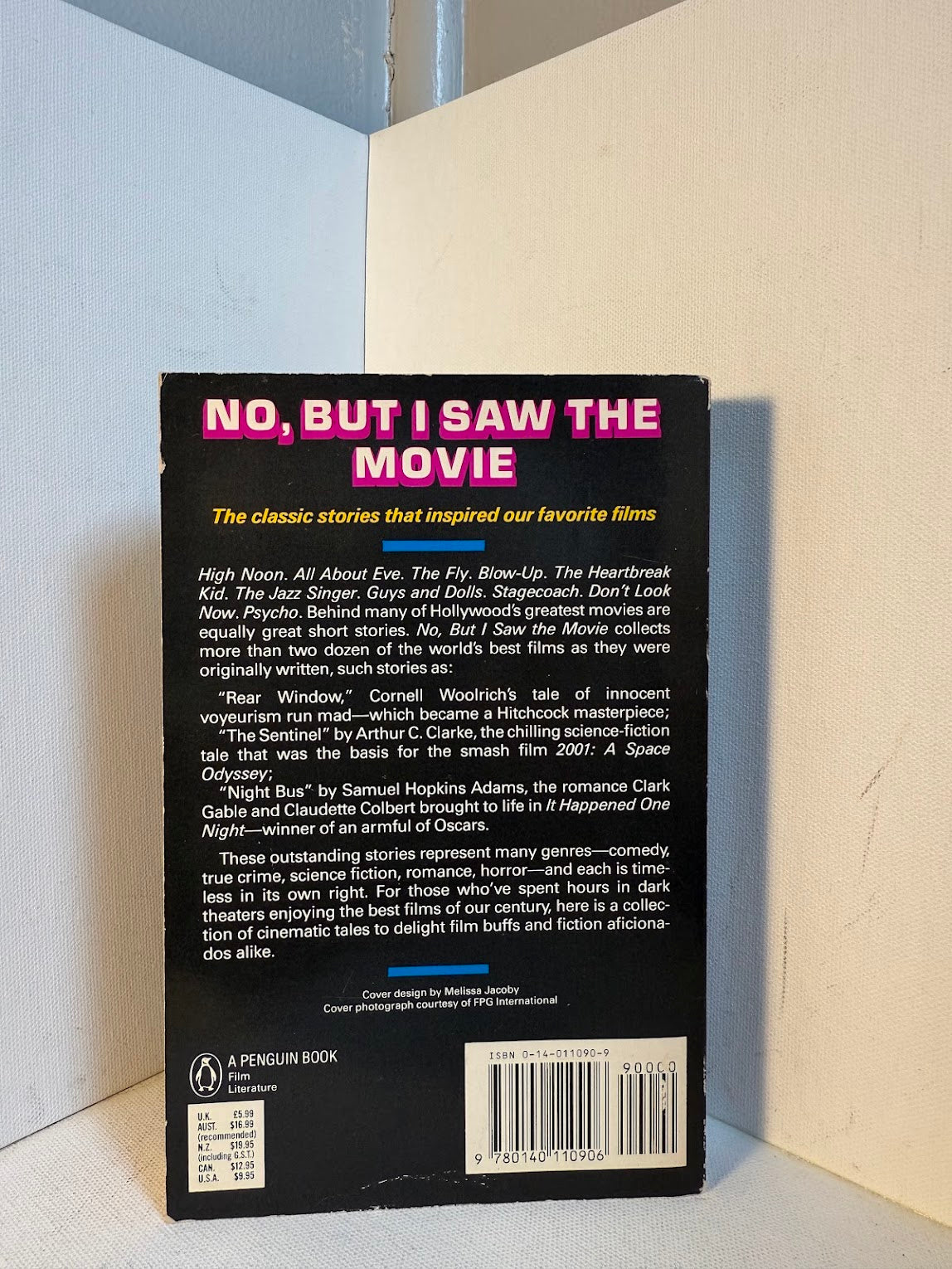 No, But I Saw the Movie edited by David Wheeler