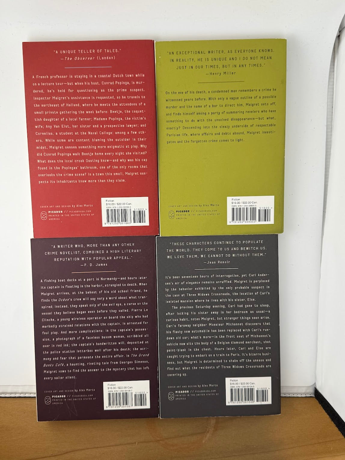 Four by Simenon