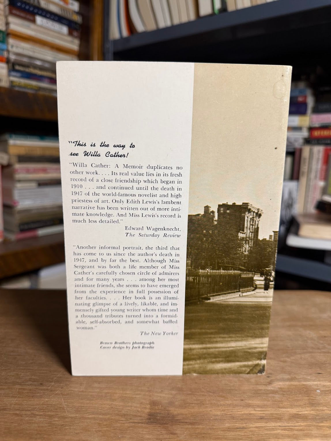 Willa Cather - A Memoir by Elizabeth Shepley Sergeant