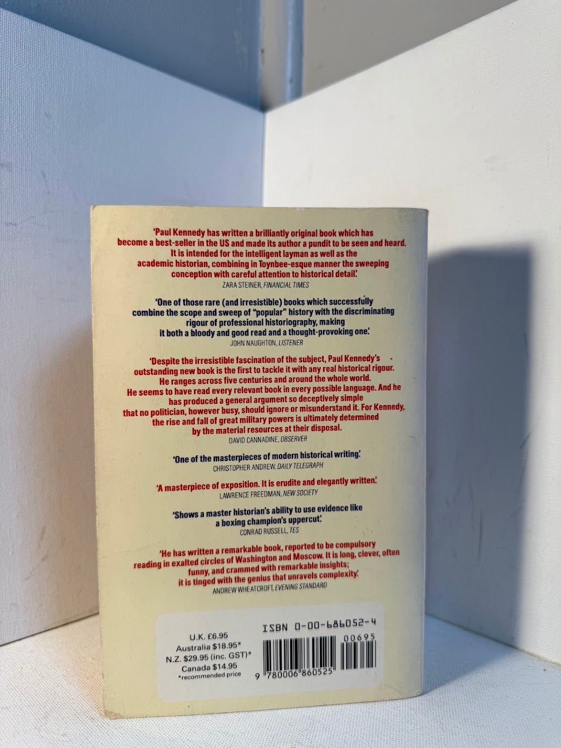 The Rise and Fall of the Great Powers by Paul Kennedy
