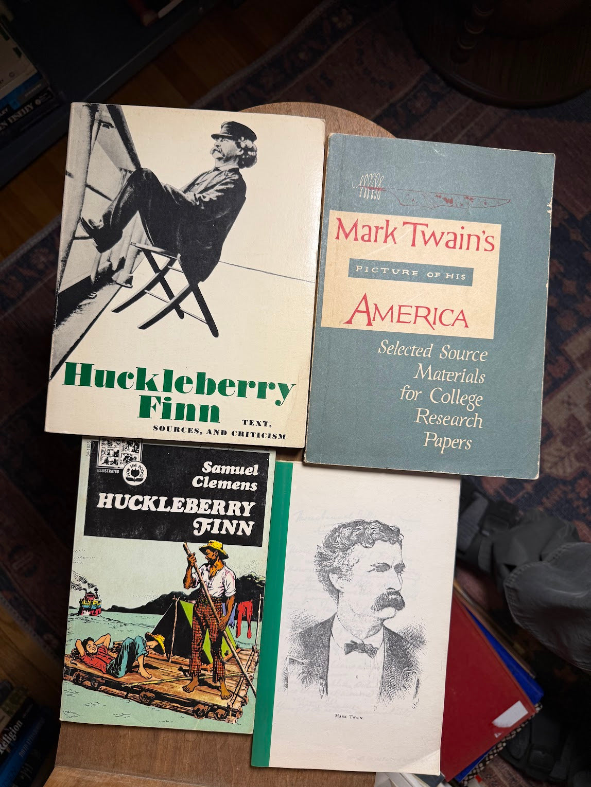 4 Mark Twain related books