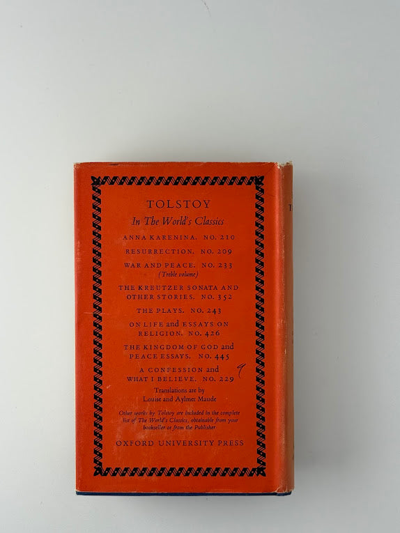 The Life of Tolstoy by Aylmer Maude