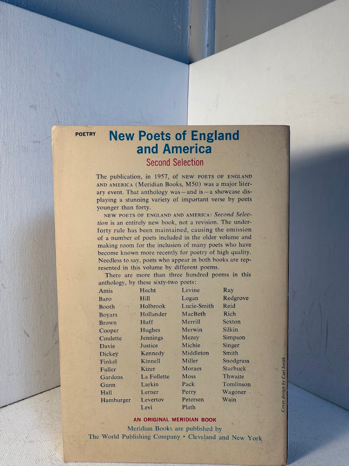 New Poets of England and America edited by Donald Hall