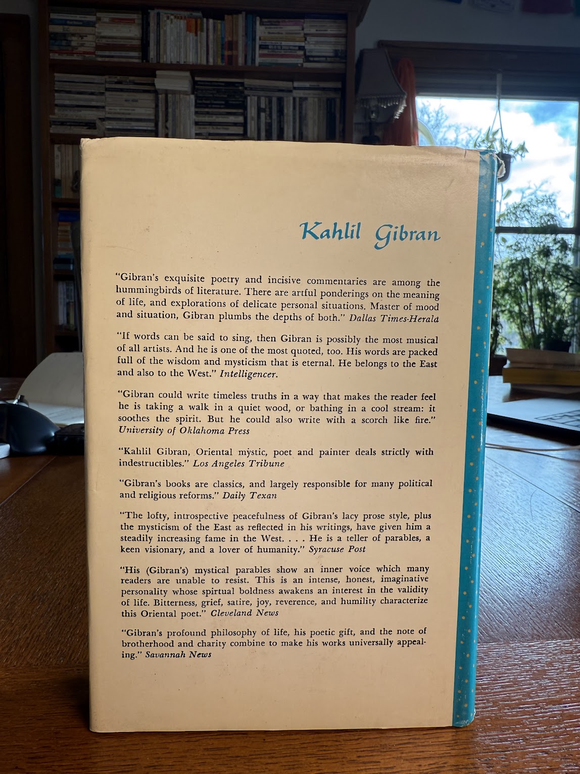 A Treasury of Kahlil Gibran