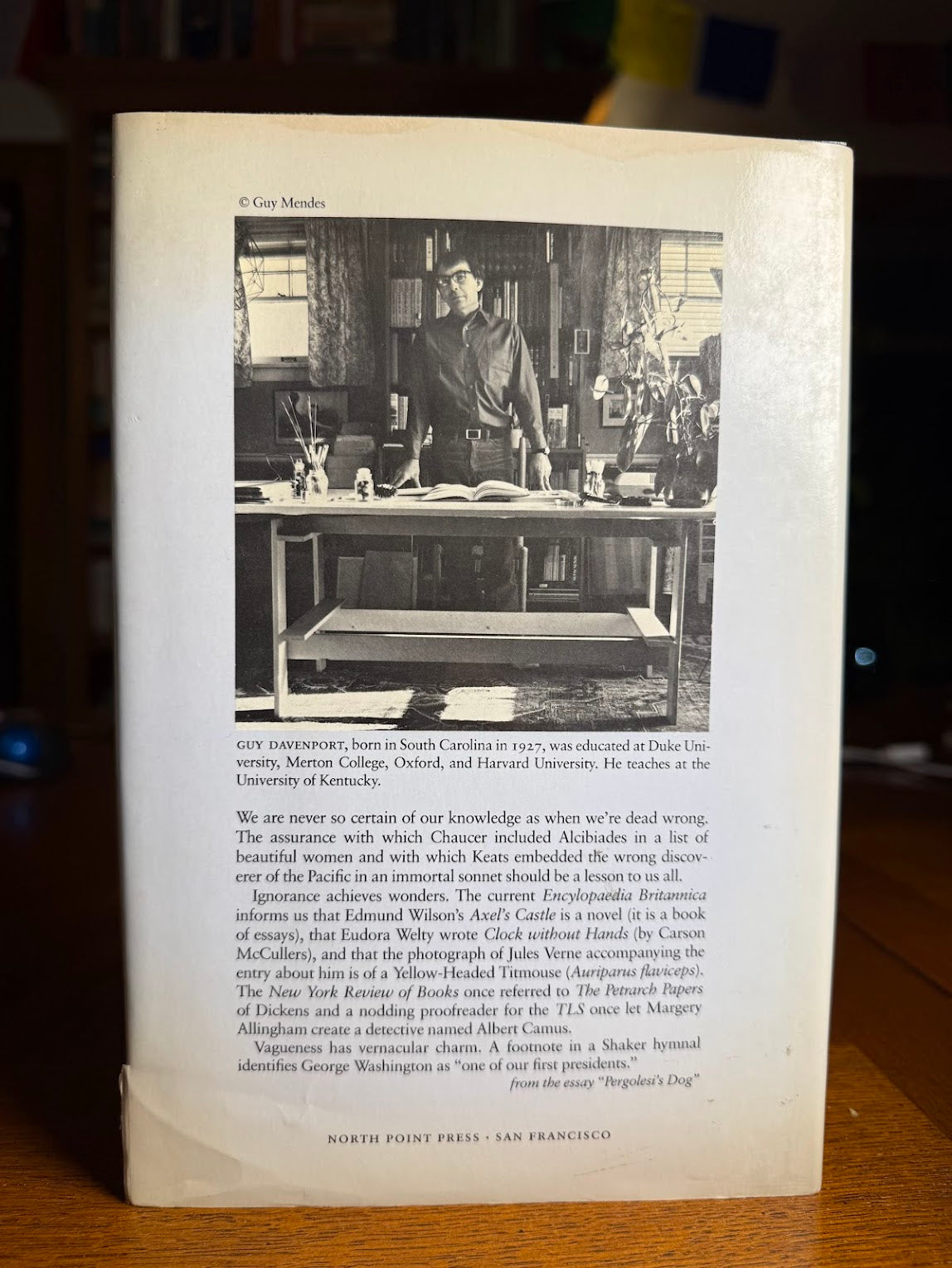 Every Force Evolves A Form by Guy Davenport