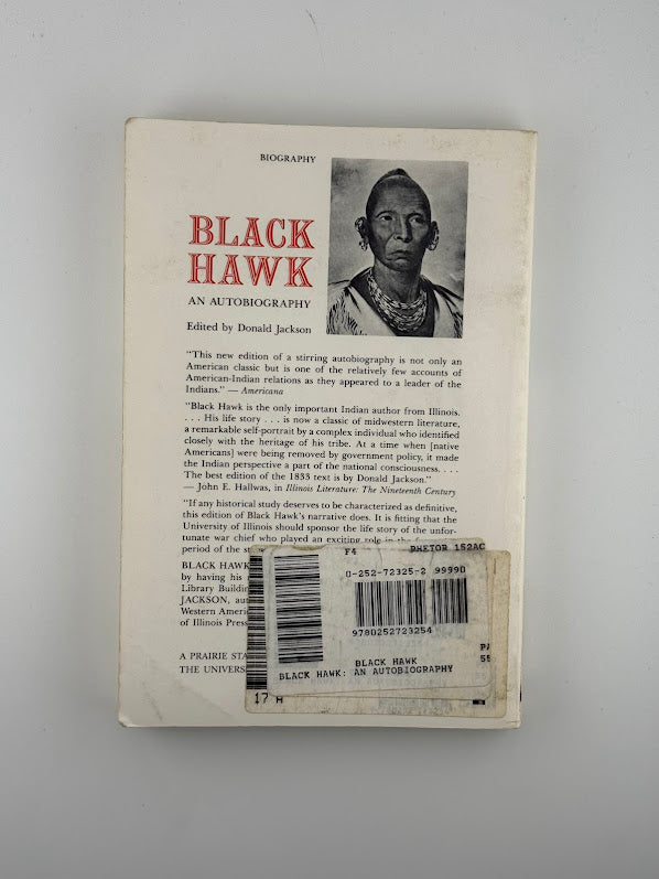 Black Hawk edited by Donald Jackson