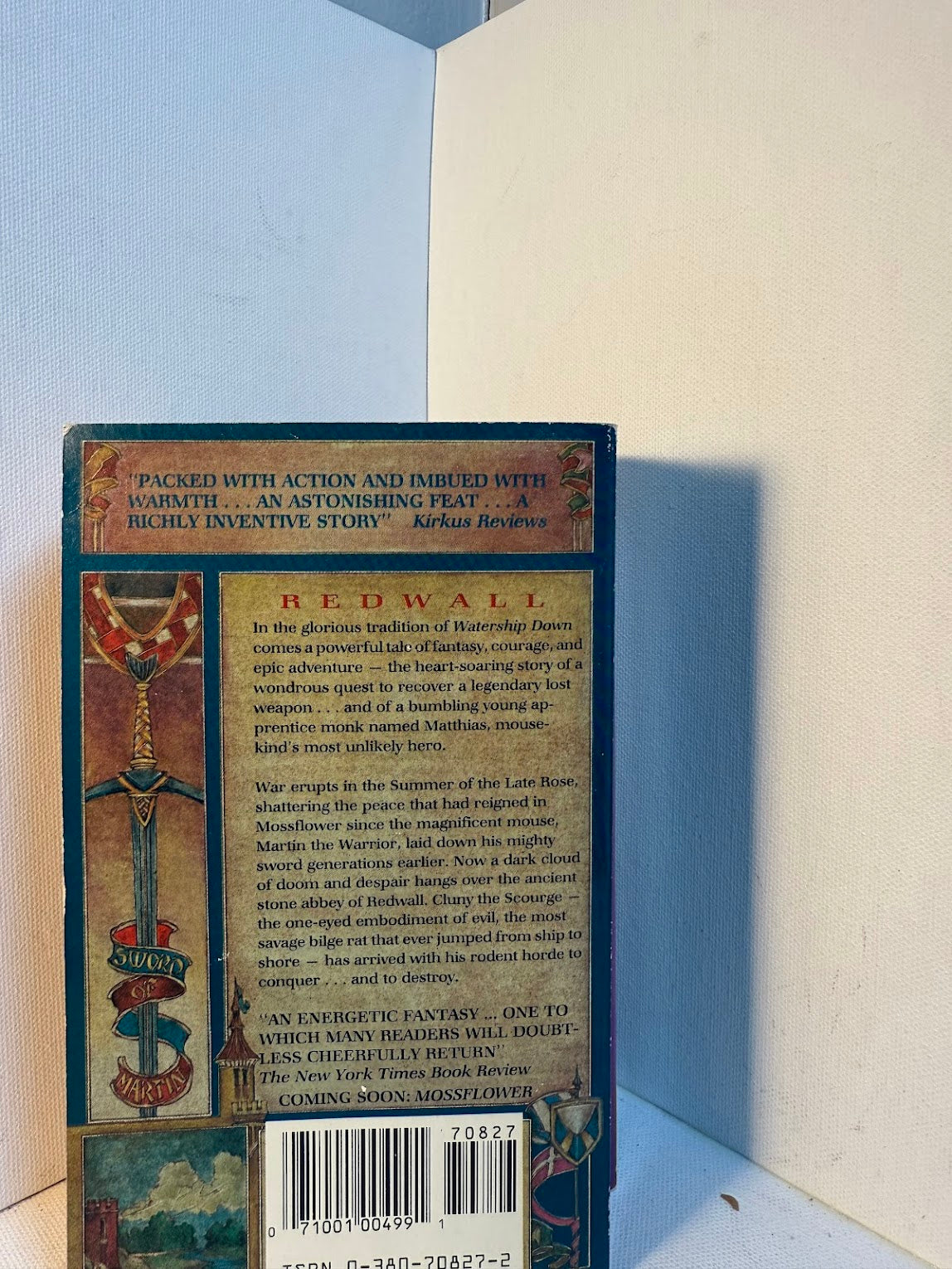 Redwall and Mattimeo by Brian Jacques