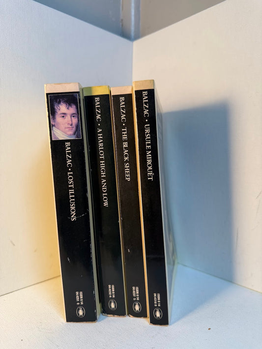 Lot of 4 Penguin Balzacs