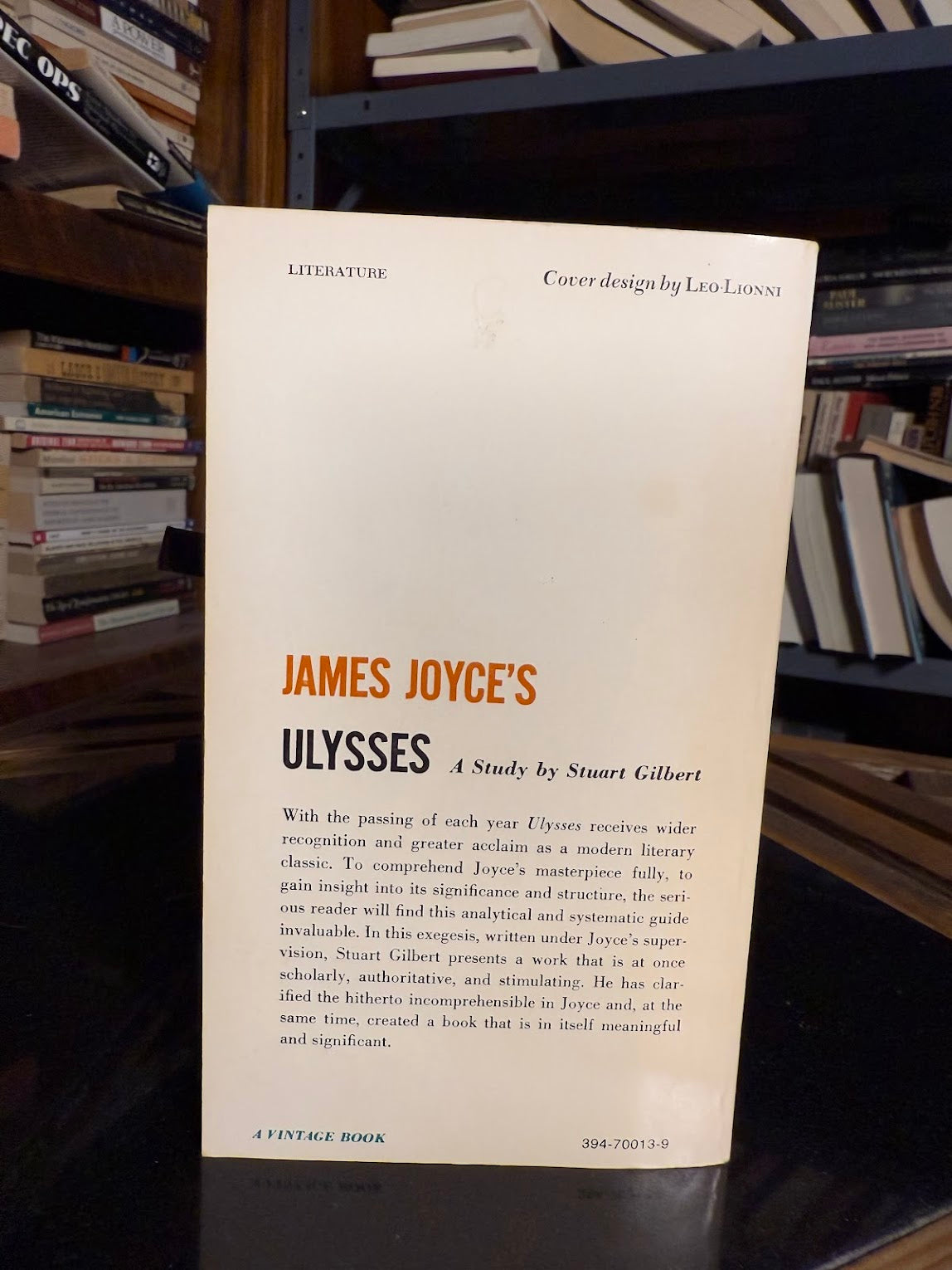 James Joyce's Ulysses by Stuart Gilbert