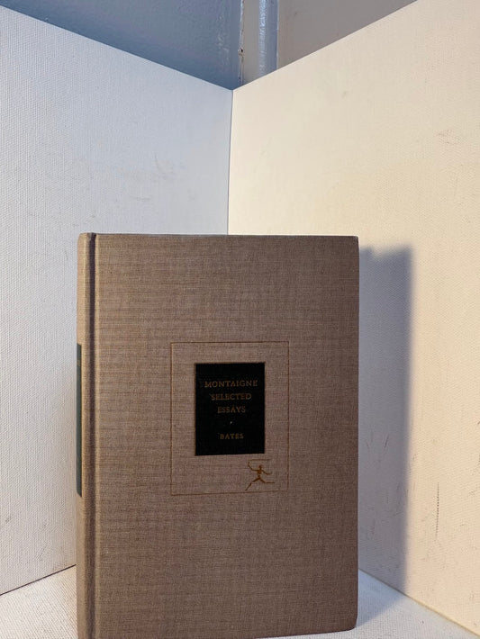 Selected Essays of Montaigne