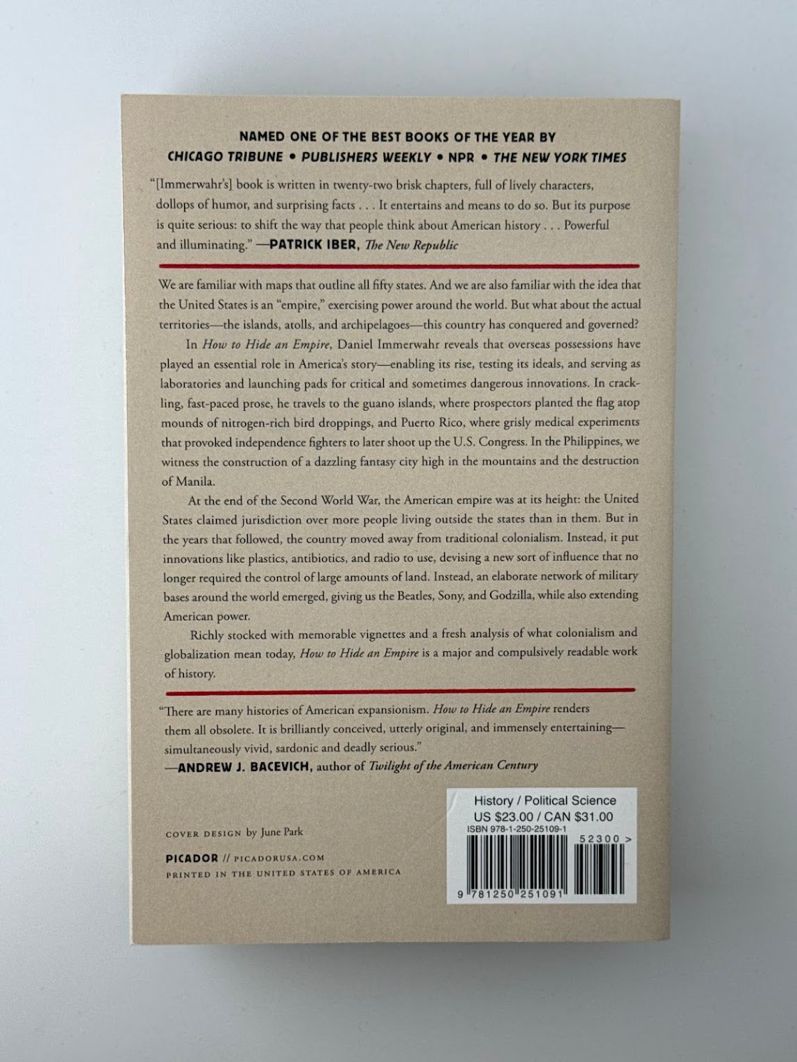 How to Hide an Empire by Daniel Immerwahr