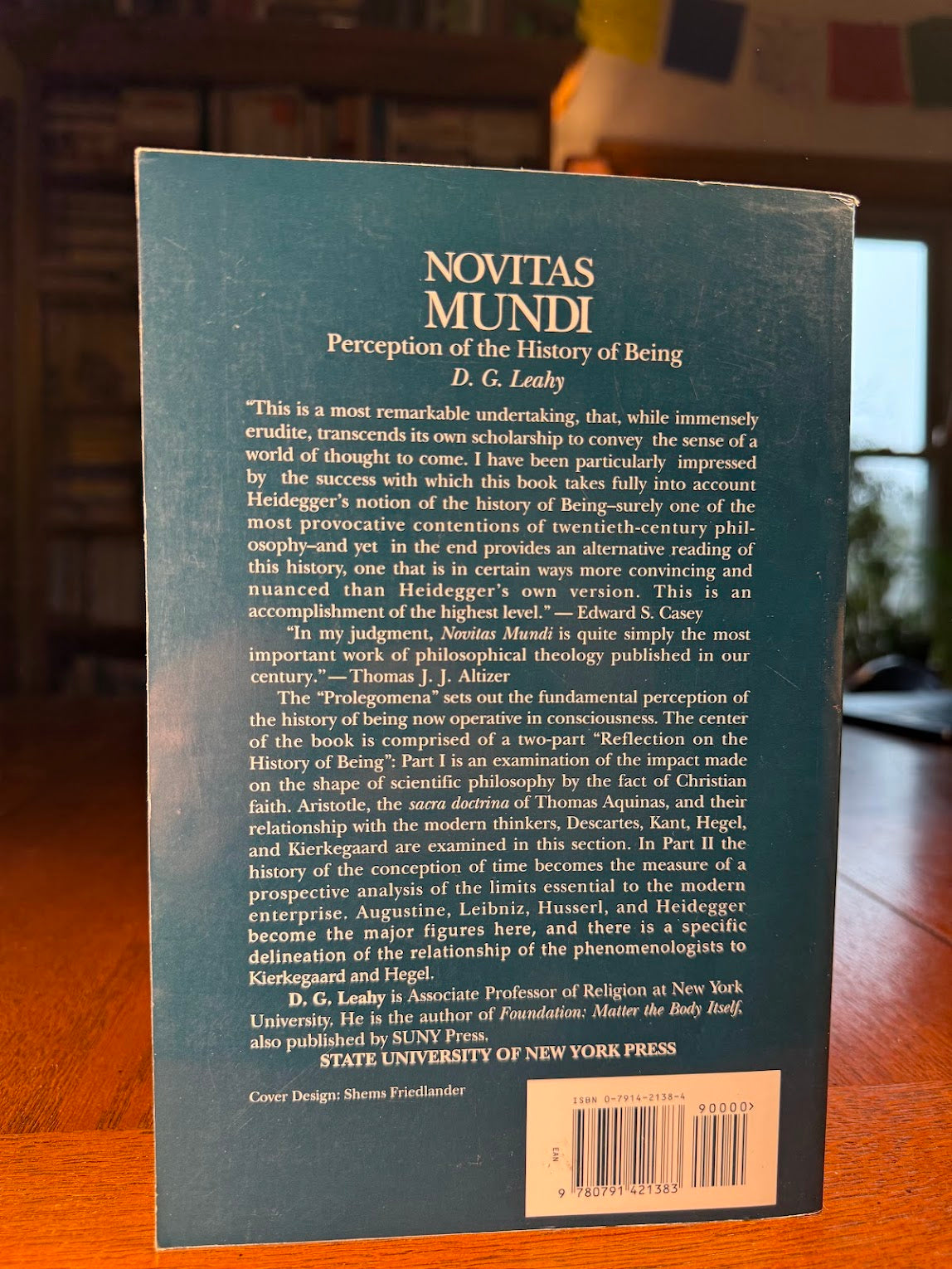 Novitas Mundi by D.G. Leahy
