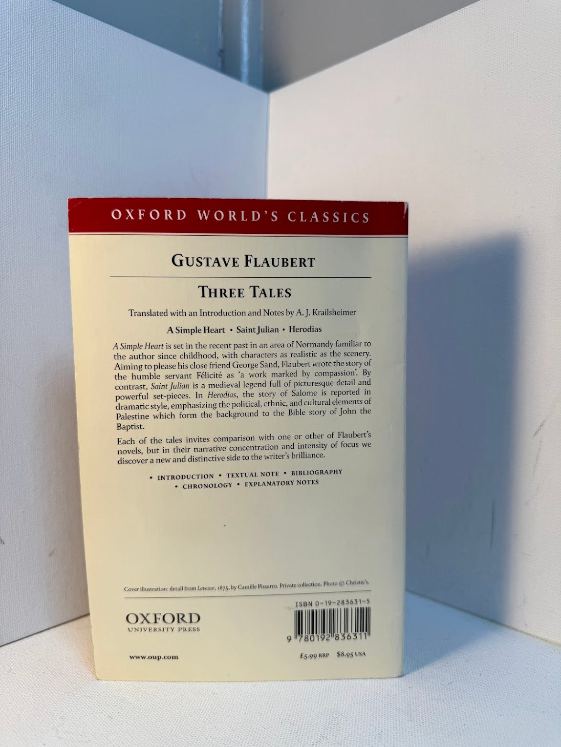 Three Tales by Gustave Flaubert
