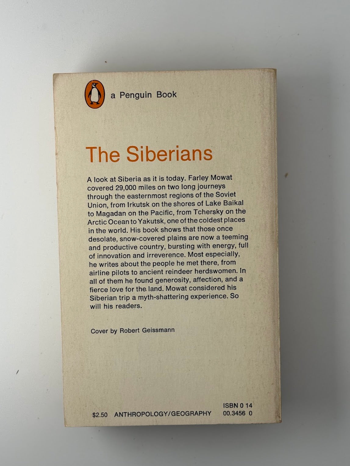 The Siberians by Farley Mowat