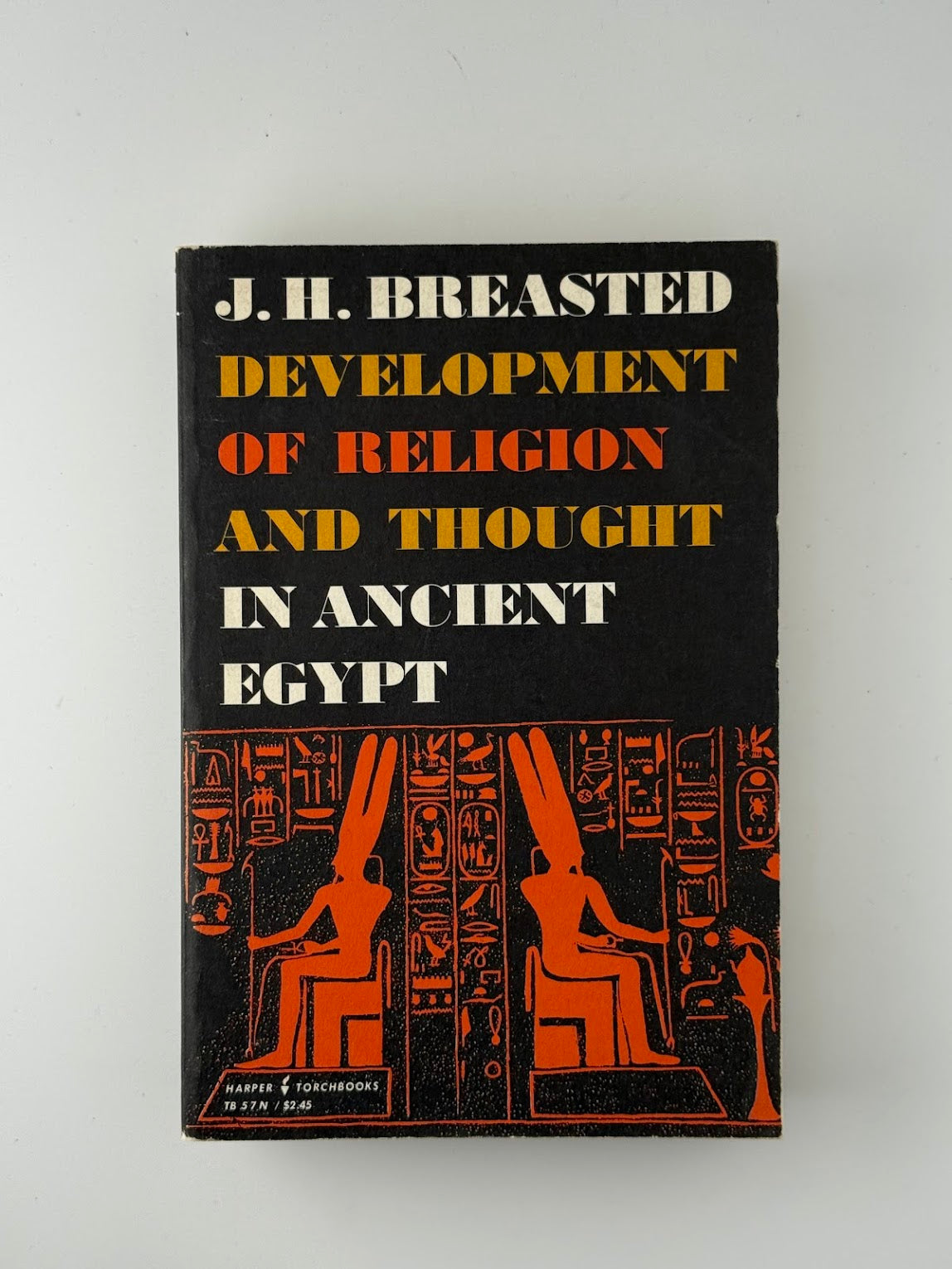 Development of Religion and Thought in Ancient Egypt by J.H. Breasted