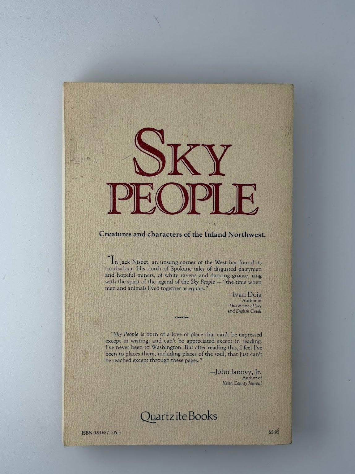 Sky People by Jack Nisbet