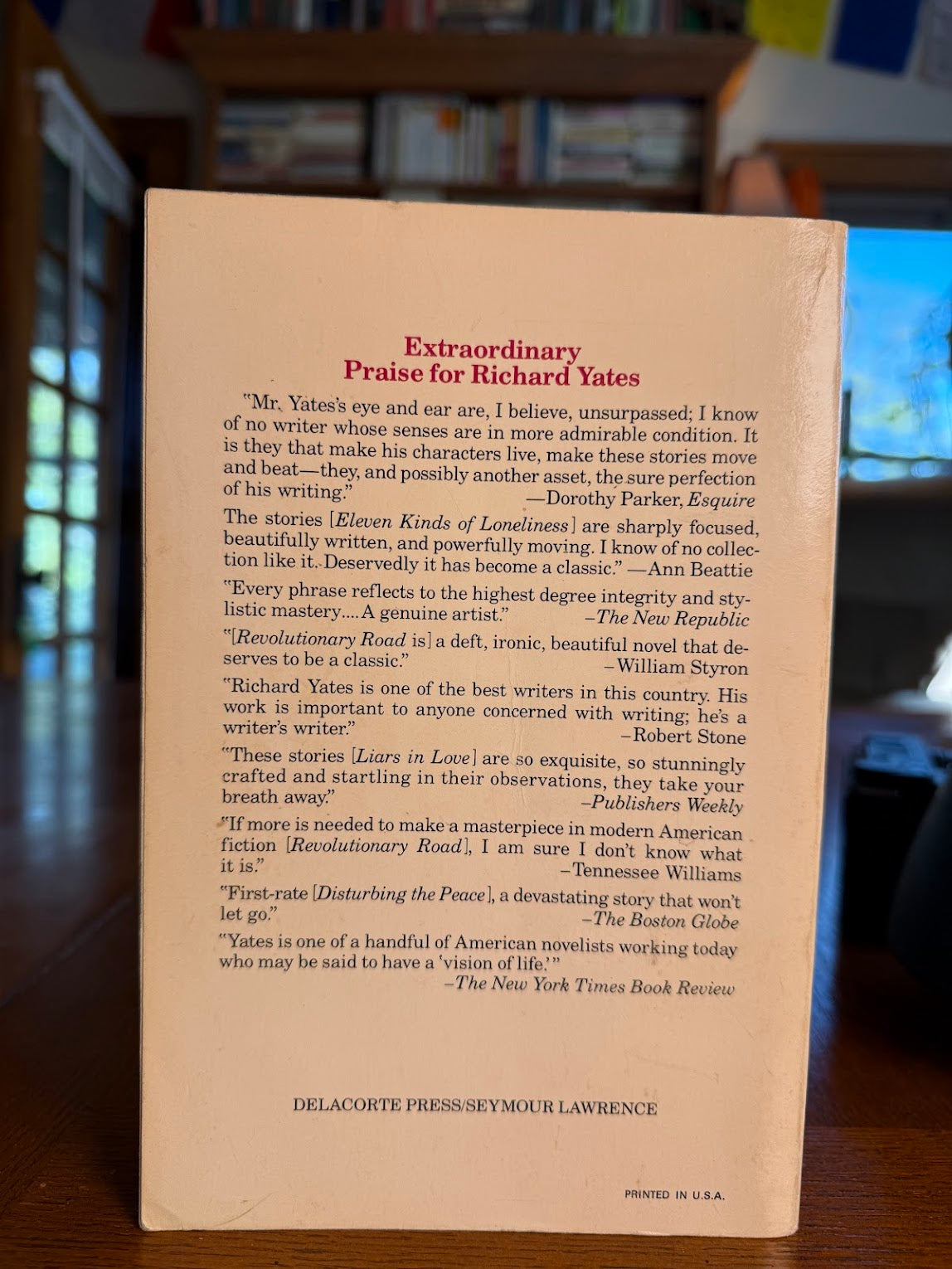 Young Hearts Crying by Richard Yates