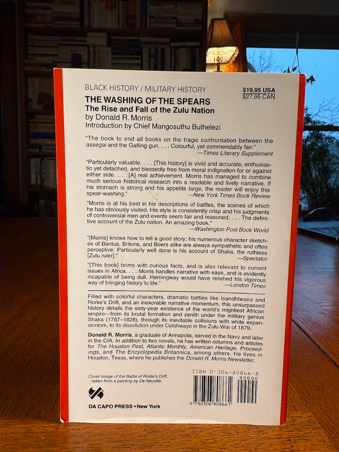The Washing of the Spears by Donald R. Morris