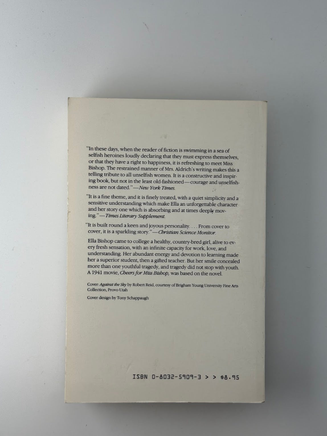 Miss Bishop by Bess Streeter Aldrich