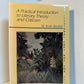 A Practical Introduction to Literary Theory and Criticism by M. Keith Booker