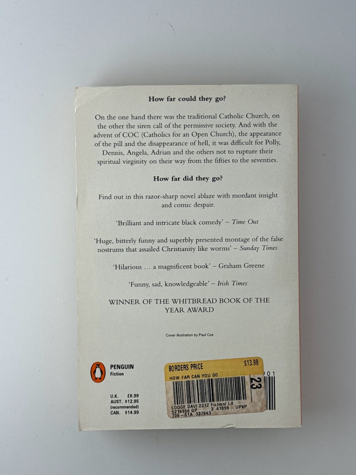 How Far Can You Go? by David Lodge