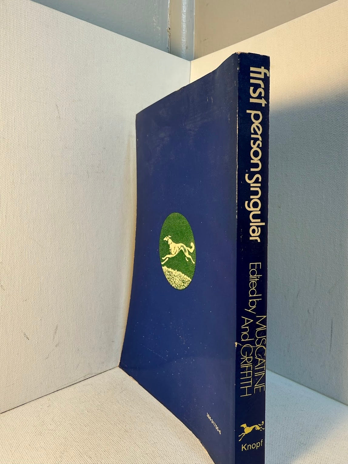 First Person Singular edited by Charles Muscatine and Marlene Griffith